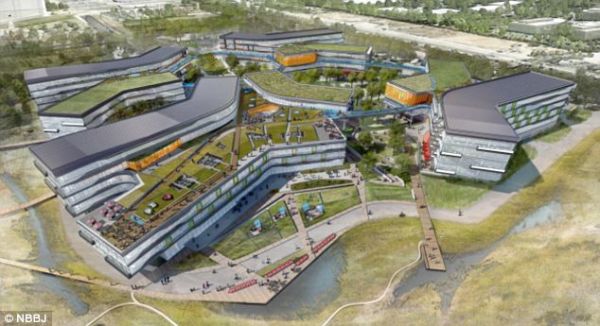 Google gradi novo futurističko sjedište
