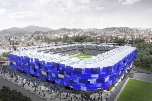Ovako bi u budućnosti mogao izgledati stadion Grbavica