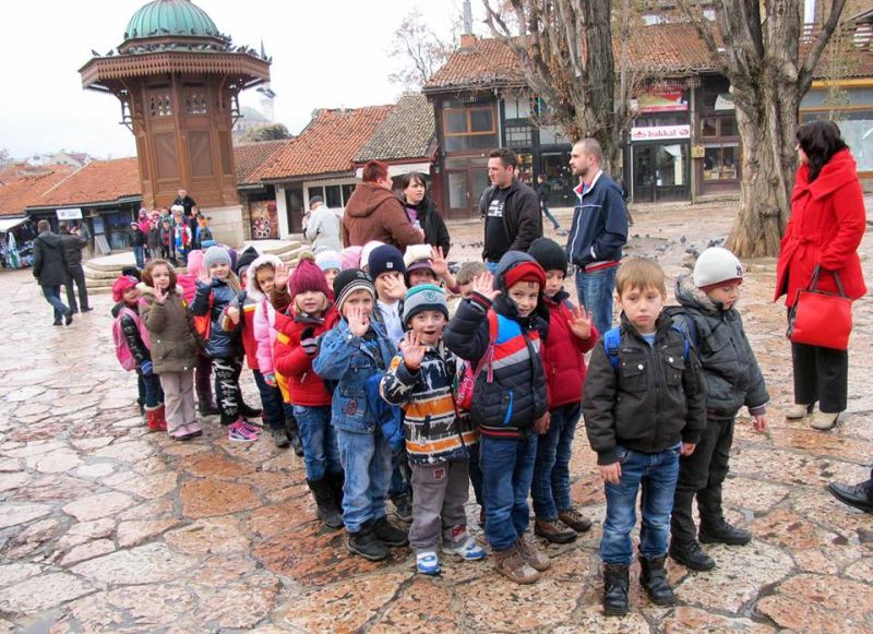 Velika radost učenika iz Zenice zbog prve posjete Sarajevu